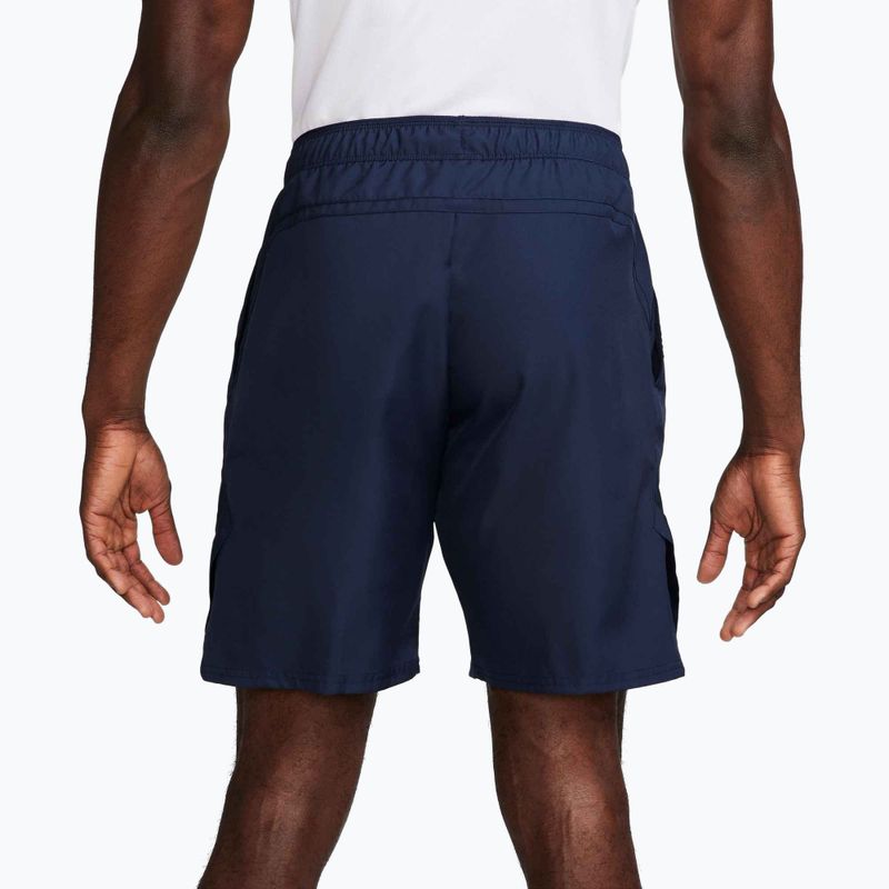Nike Court Dri-Fit Victory 9" Herren Tennisshorts in Obsidian/Weiß 4
