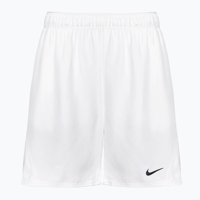 Herren Nike Court Dri-Fit Victory 7" Tennisshorts weiß/schwarz