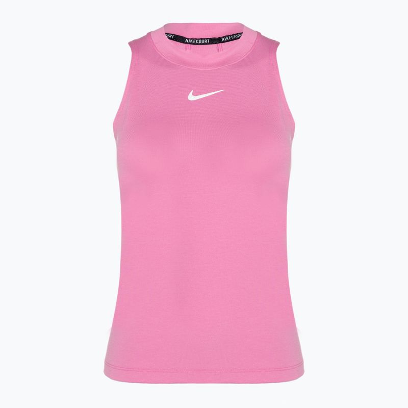 Tennis Tank Top  Damen Nike Court Dri-Fit Advantage Tank playful pink/white