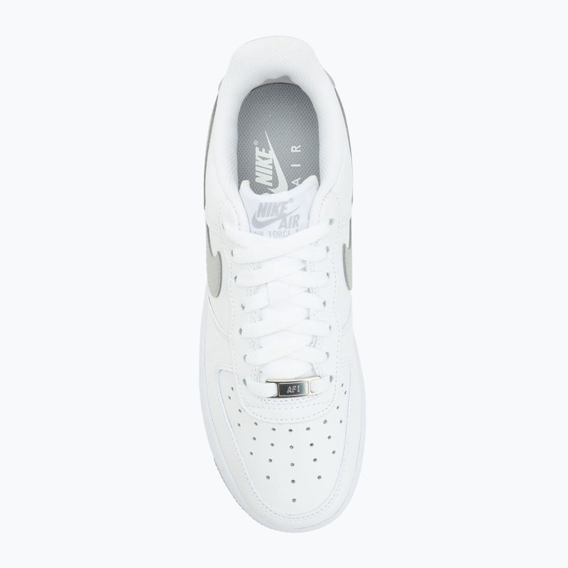 Herren-Sneaker Nike Air Force 1 '07 white/white/light smoke grey 5
