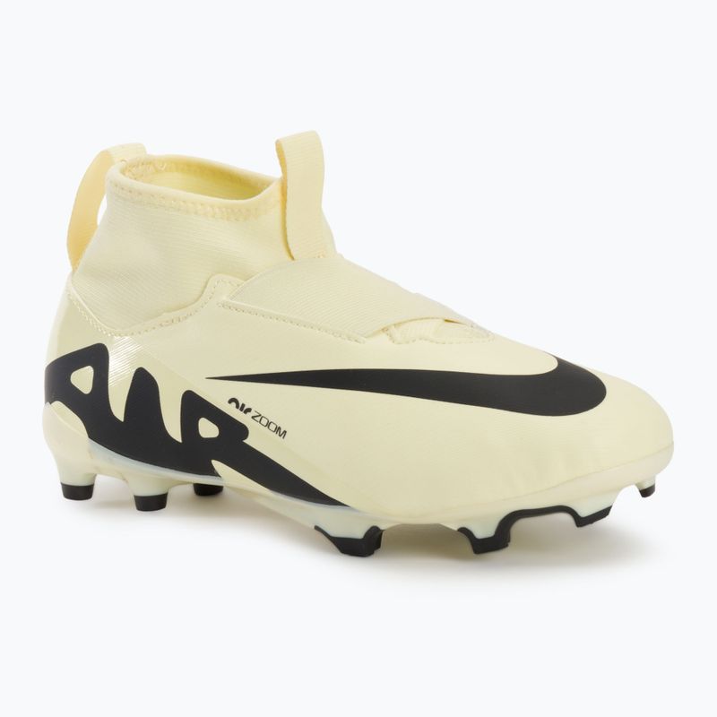 Kinder Fußballschuhe Nike Zoom Mercurial Superfly 9 Academy FG/MG lemonade/schwarz