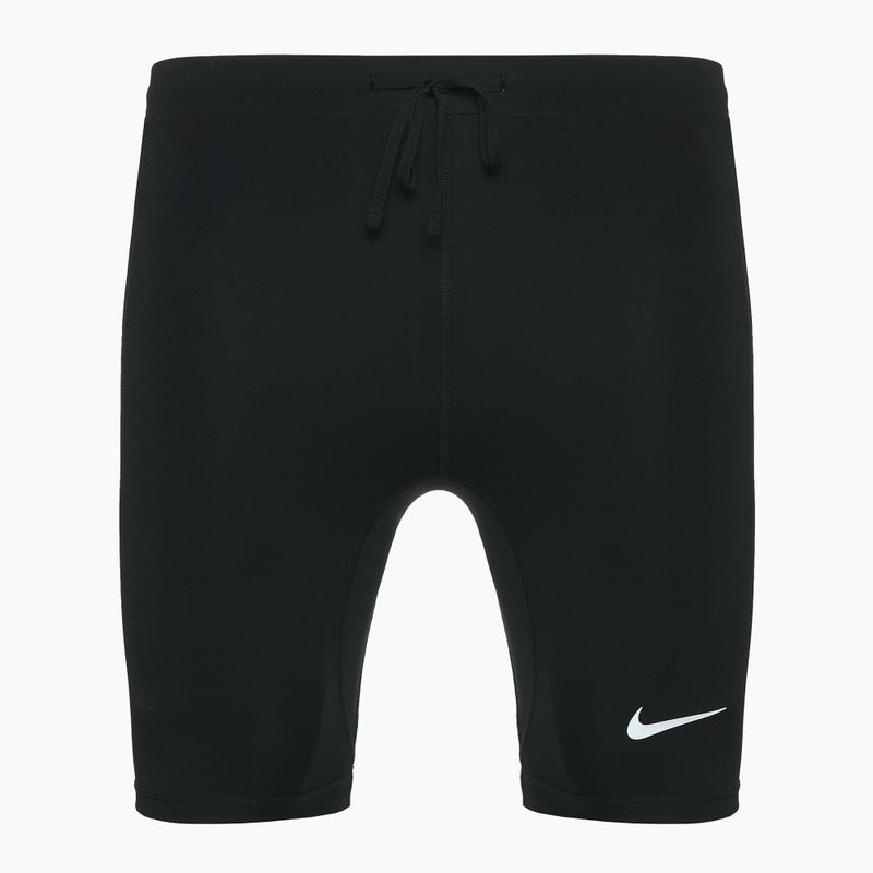 Herren Nike Fast Dri-Fit Brief gefüttert 1/2 Tight Laufshorts schwarz/schwarz