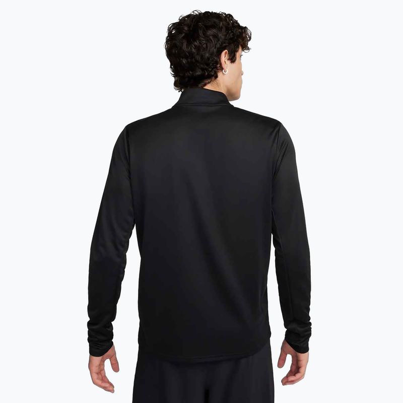 Herren Nike Pacer Dri-Fit 1/2 Zip Lauf Sweatshirt schwarz 3