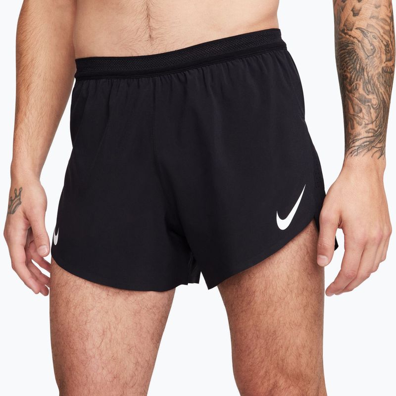 Herren-Laufshorts Nike AeroSwift Dri-Fit ADV 4" Black/Summit White 3