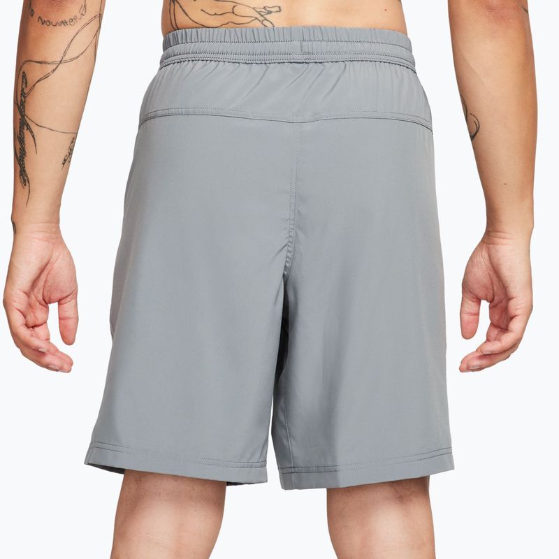 Herren-Laufshorts Nike Form Dri-Fit Unlined 9" smoke grey/black 3