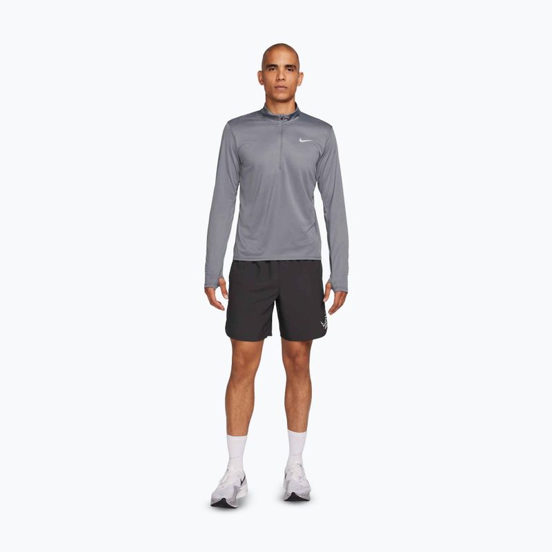 Herren-Laufoberteil Nike Pacer Dri-Fit 1/2 Zip smoke grey 2