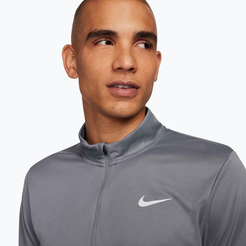 Herren-Laufoberteil Nike Pacer Dri-Fit 1/2 Zip smoke grey 4