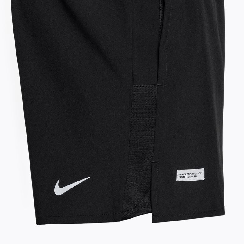Herren Nike Challenger Flash Dri-Fit 5" Brief-gefütterte Shorts schwarz/schwarz/schwarz 3