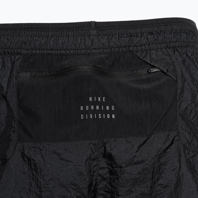 Herren Nike Stride Running Division Dri-Fit 5" Brief-gefütterte Shorts schwarz/schwarz 5