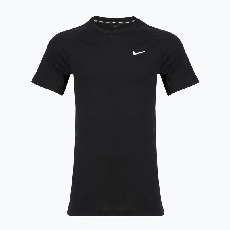 Herren Trainings-T-Shirt Nike Flex Rep Dri-Fit schwarz/weiss 8