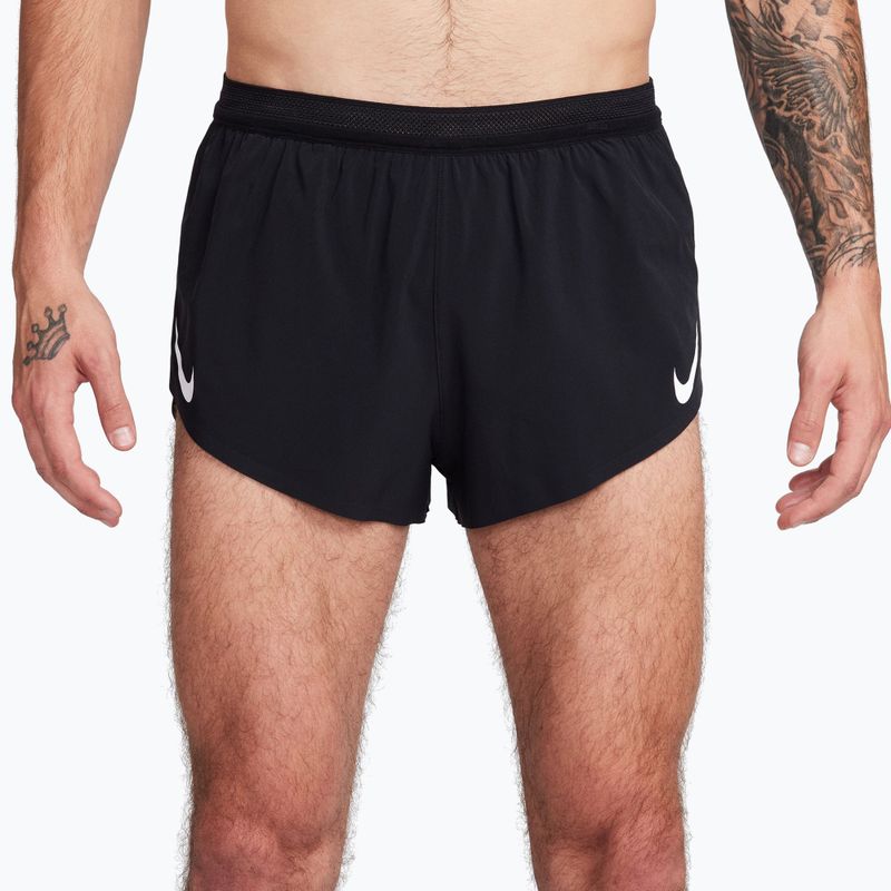 Herren-Laufshorts Nike AeroSwift Dri-Fit ADV black/summit white 3