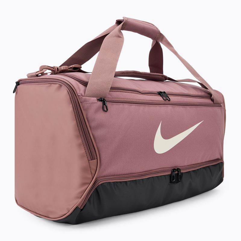 Trainings Tasche Nike Brasilia 9.5 60 l smokey mauve/black/light orewood brown 2