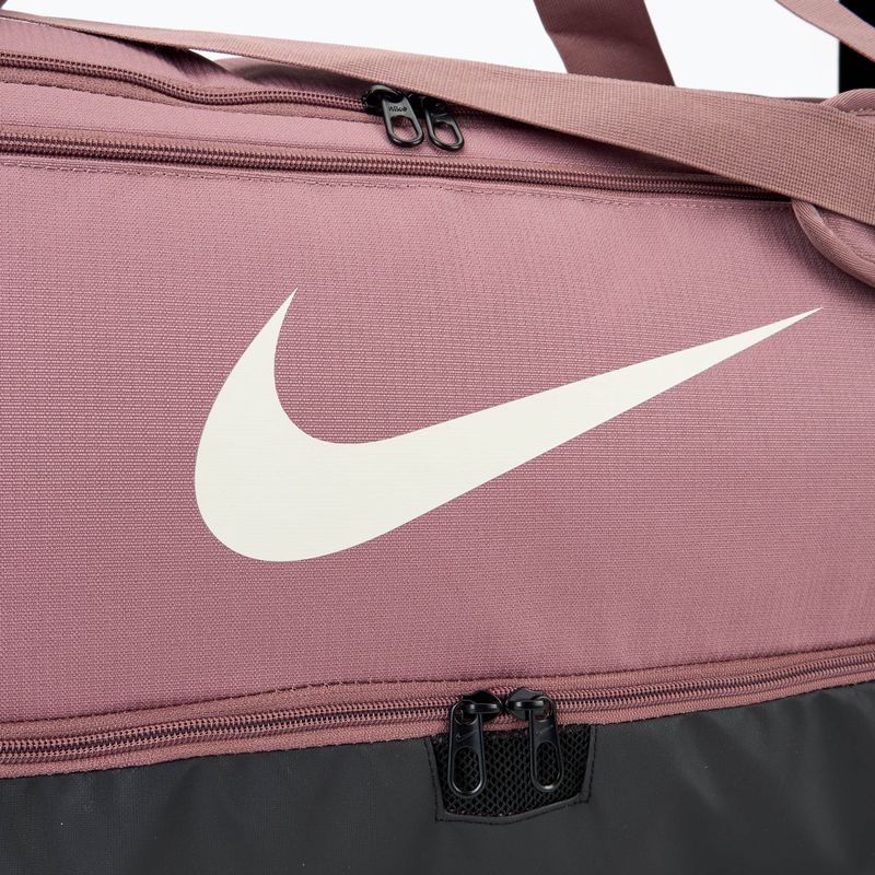 Trainings Tasche Nike Brasilia 9.5 60 l smokey mauve/black/light orewood brown 4