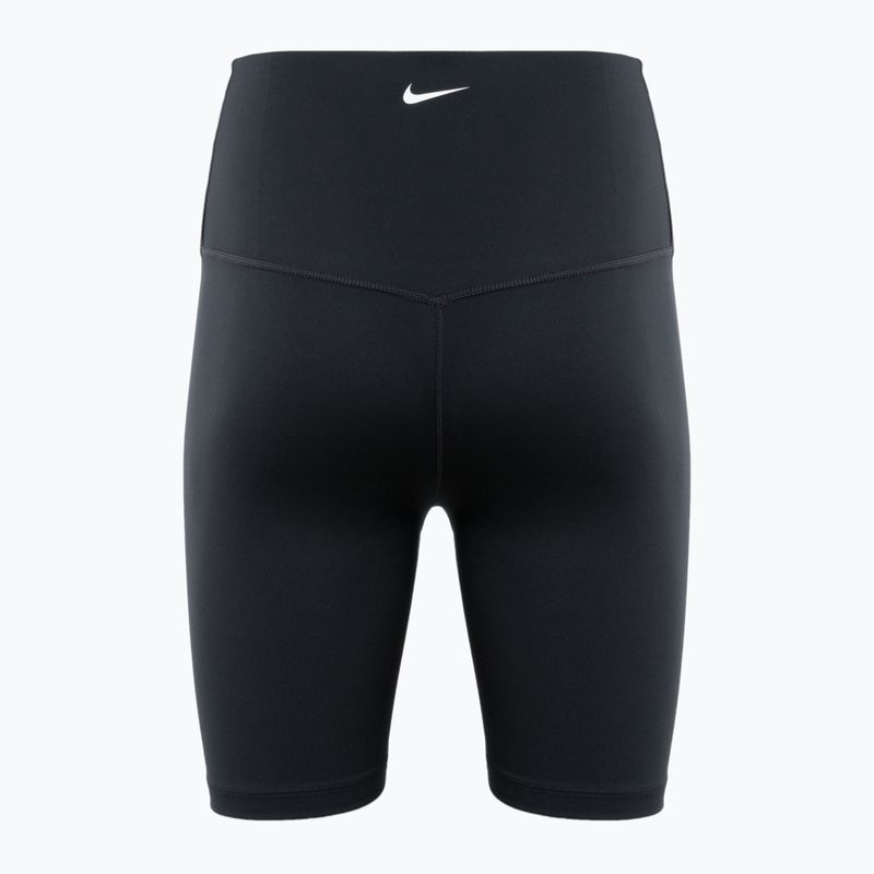 Nike One High-Waisted Biker-Shorts für Frauen schwarz/segel 2