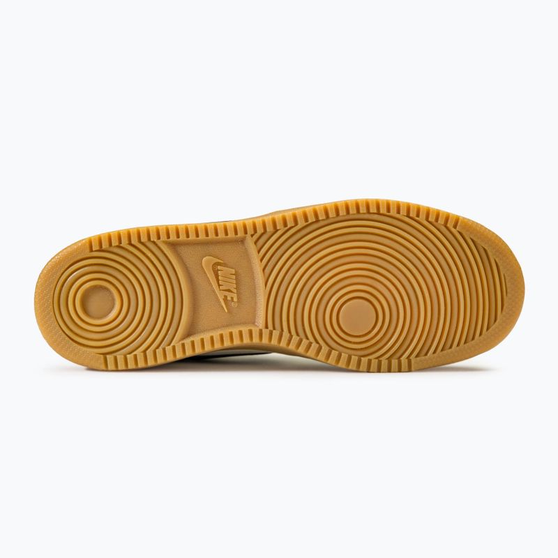 Herrenschuhe Nike Court Vision Low sail / gum hellbraun / light iron ore / midnight navy 4