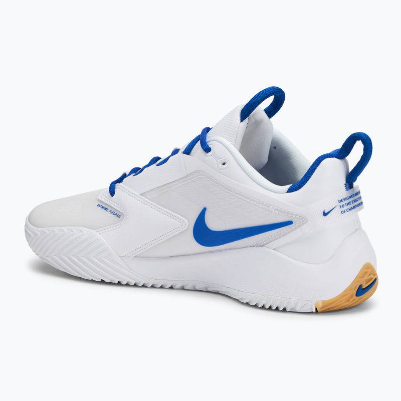 Nike Zoom Hyperace 3 Volleyball Schuhe Weiß/Game Royal/Photon Staub 3