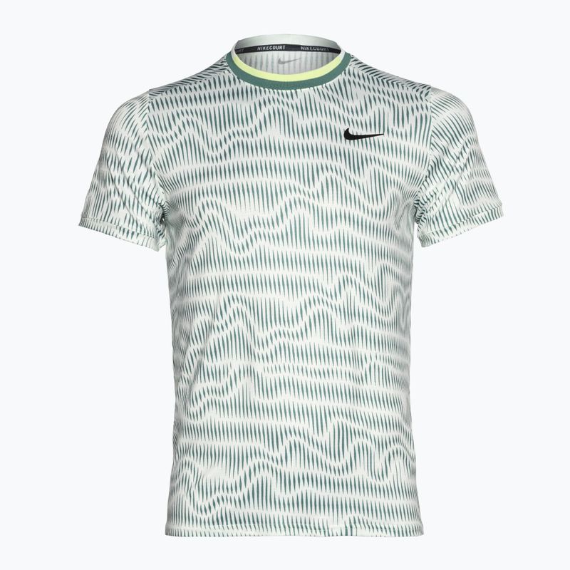 Nike Court Dri-Fit Advantage 2 Herren-Tennisshirt kaum grün/bicoastal/schwarz