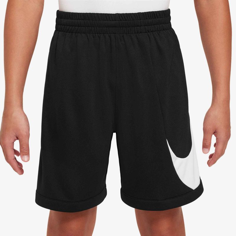 Nike Dri-Fit Multi+ Kinder-Trainingsshorts schwarz/weiss/schwarz