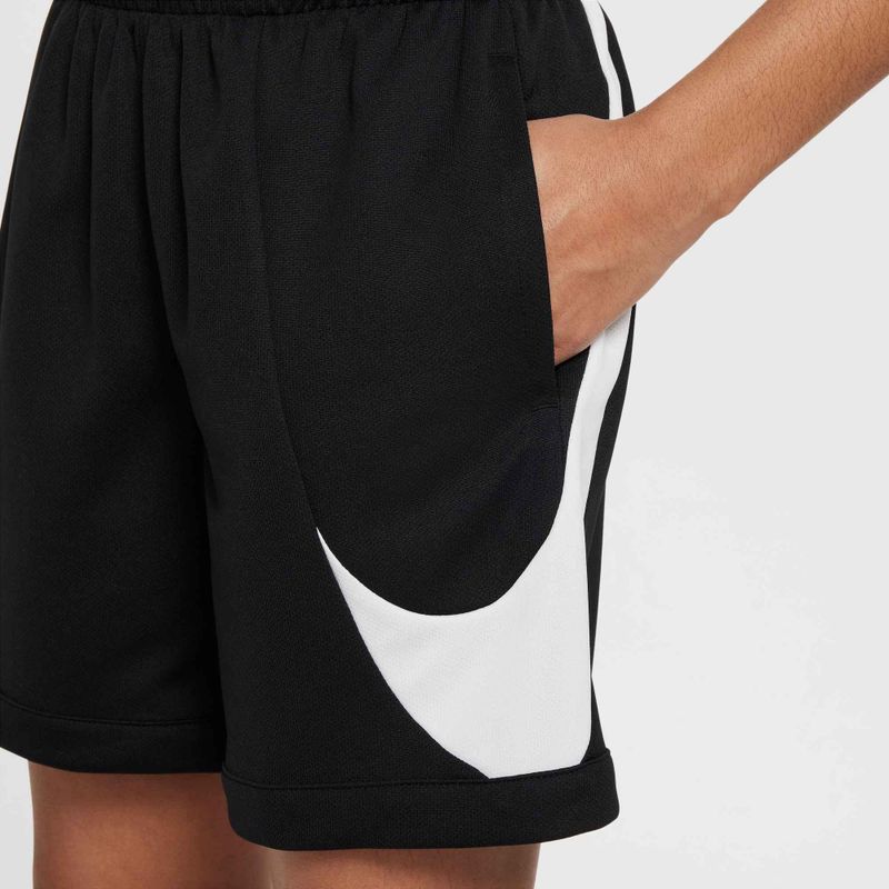 Nike Dri-Fit Multi+ Kinder-Trainingsshorts schwarz/weiss/schwarz 3