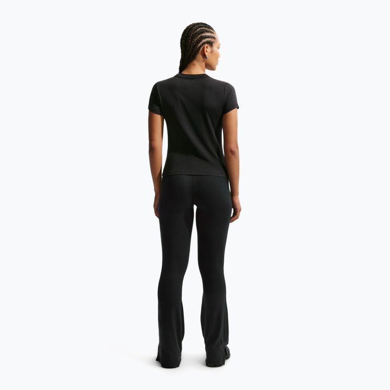 Damen-T-Shirt Nike Sportswear Chill Knit black/white 3