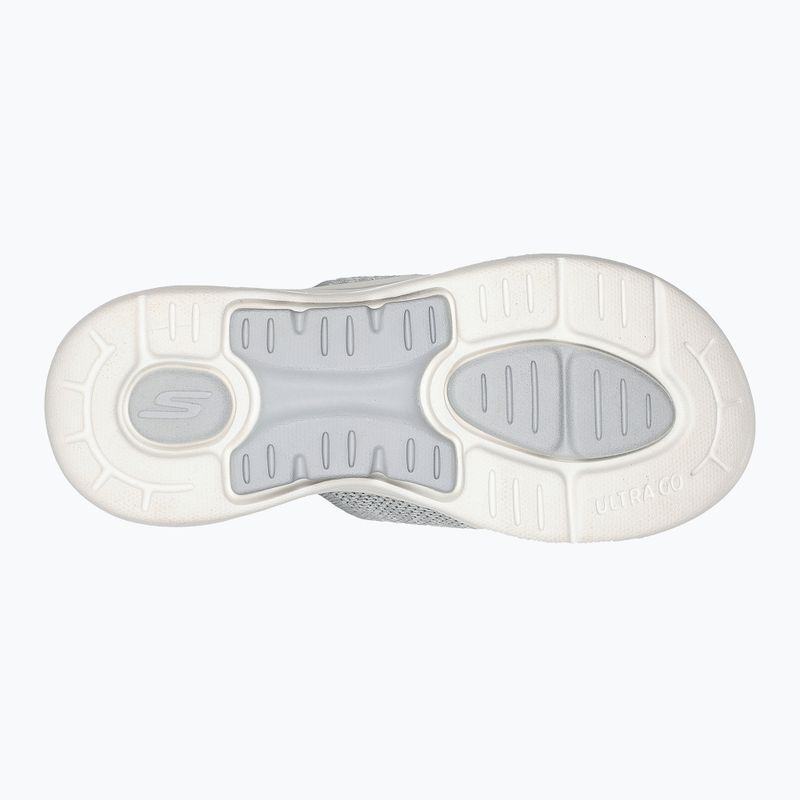 Slides Schlappen  Damen SKECHERS Go Walk Arch Fit Sandal Joyful gray 12