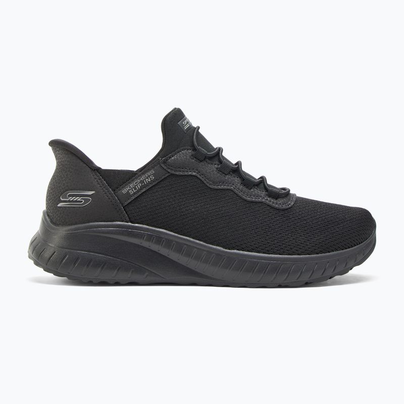 Schuhe Damen SKECHERS Bobs Squad Chaos Daily Hype black 2