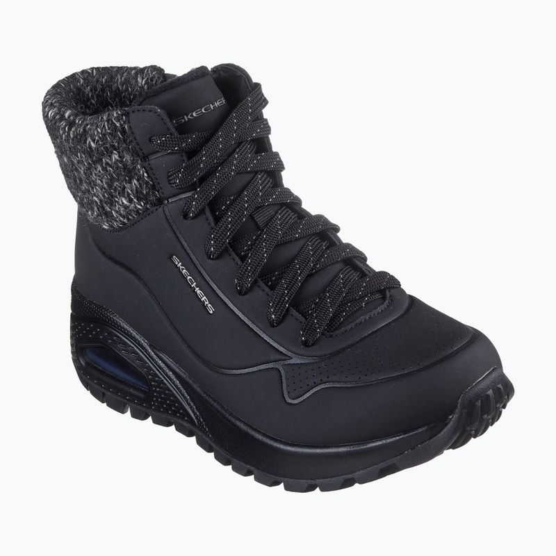 Damen Schuhe SKECHERS Uno Rugged Darling Daze schwarz 8