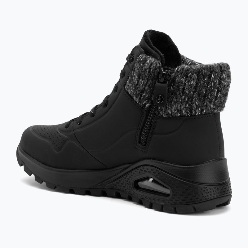Damen Schuhe SKECHERS Uno Rugged Darling Daze schwarz 3