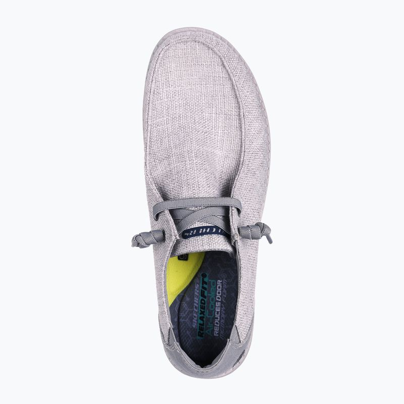 Herrenschuhe SKECHERS Melson Nela gray 4