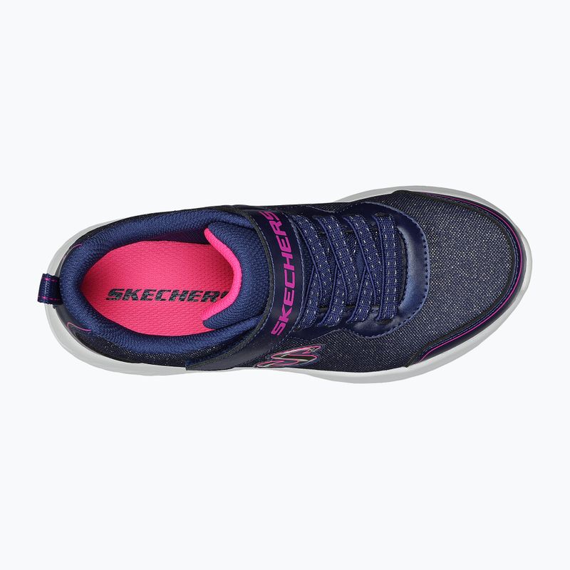 SKECHERS Bounder Girly Groove Kinder Turnschuhe navy 15