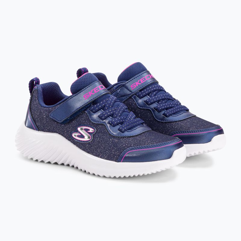 SKECHERS Bounder Girly Groove Kinder Turnschuhe navy 4