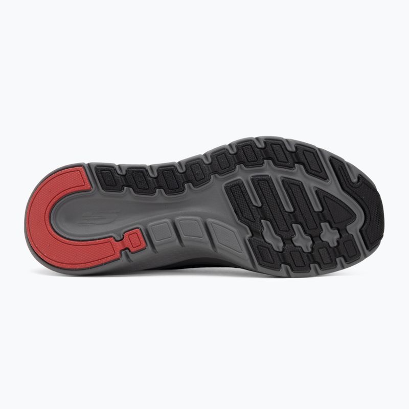 Herren Schuhe SKECHERS Arch Fit 2.0 schwarz/rot 4