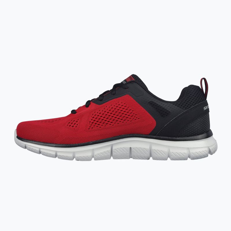 Herrenschuhe SKECHERS Track Broader red 10