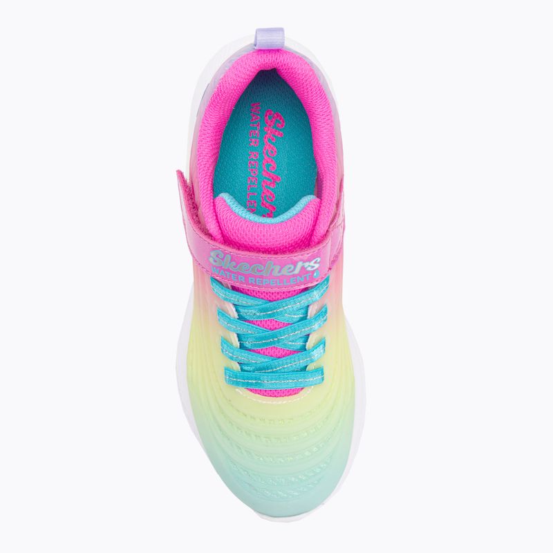 SKECHERS Jumpsters 2.0 Blurred Dreams rosa/multi Kinder Turnschuhe 6