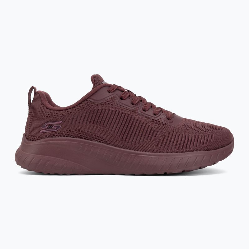 Damenschuhe SKECHERS Bobs Squad Chaos Face Off purple 2