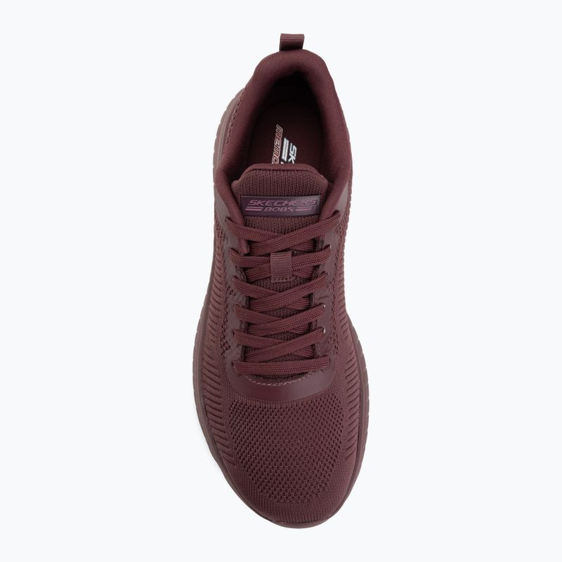 Damenschuhe SKECHERS Bobs Squad Chaos Face Off purple 5