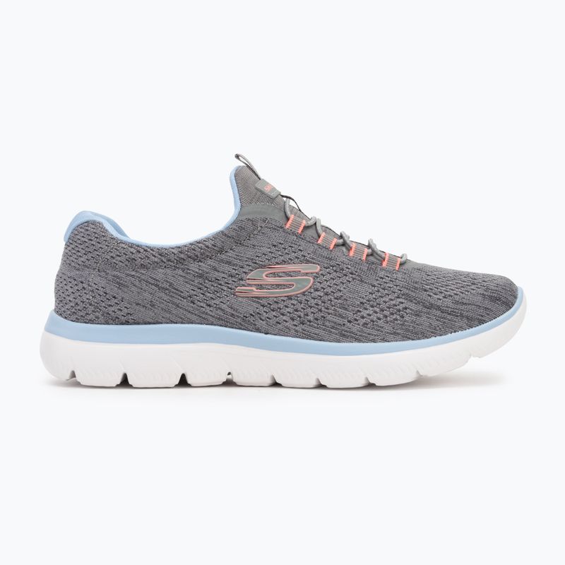Schuhe Damen SKECHERS Summits Fun Flare gray 2