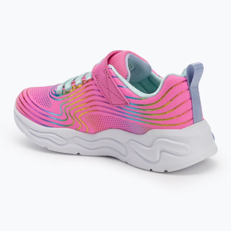 SKECHERS Kinderschuhe S-Lights Wavy Beams rosa/multi 2