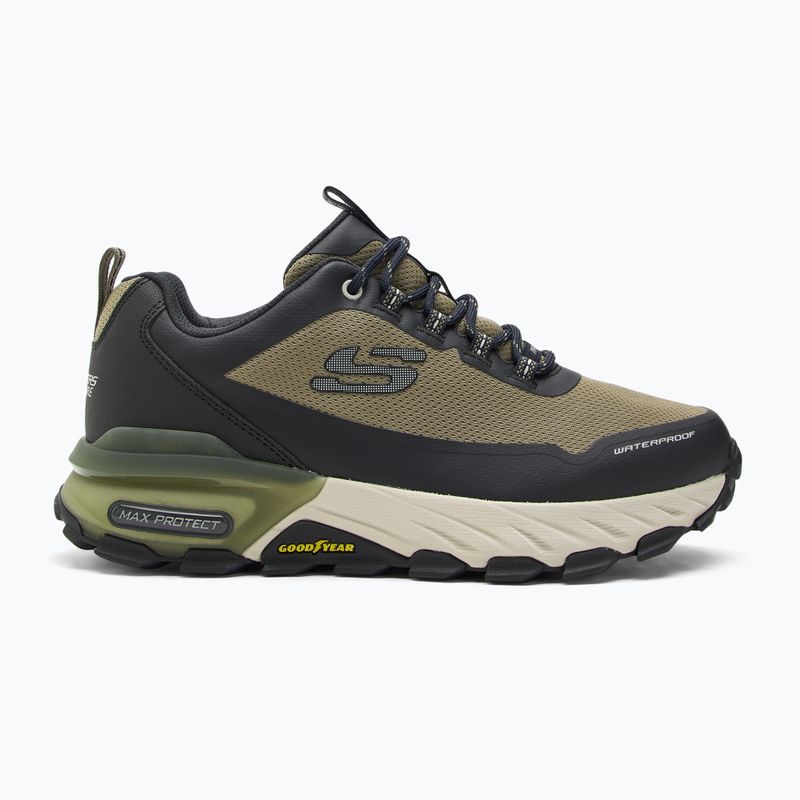 Schuhe Herren SKECHERS Max Protect Fast Track olive/black 2