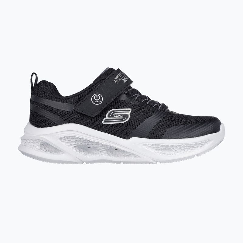 SKECHERS Kinderturnschuhe Skechers Meteor-Lights schwarz/grau 9