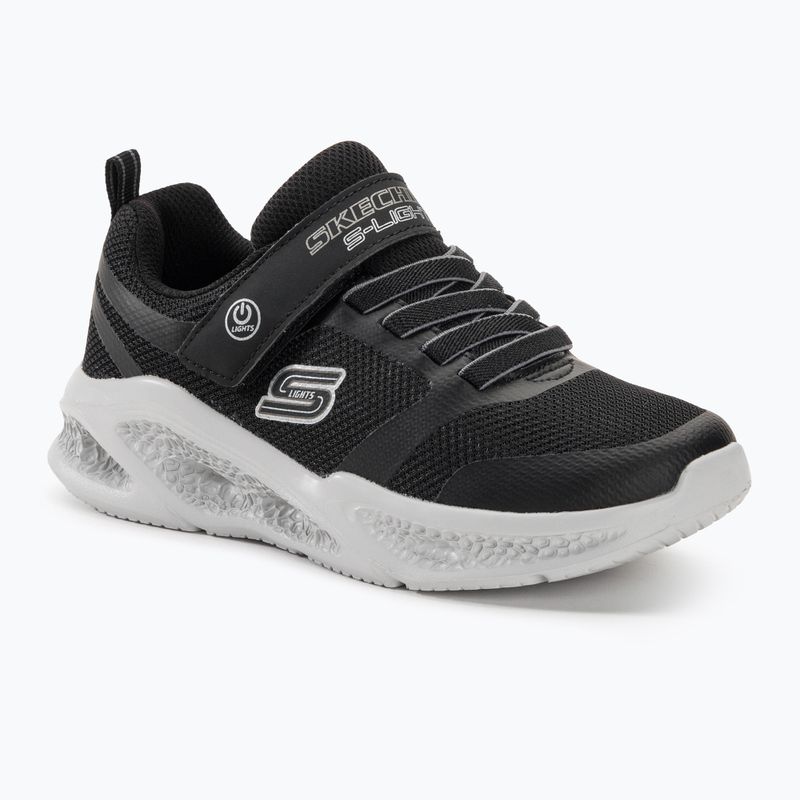 SKECHERS Kinderturnschuhe Skechers Meteor-Lights schwarz/grau