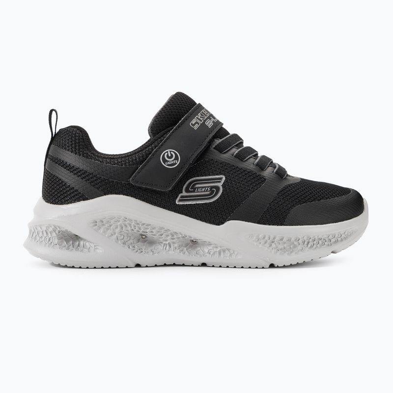 SKECHERS Kinderturnschuhe Skechers Meteor-Lights schwarz/grau 2