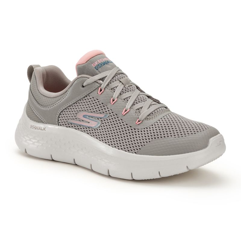 SKECHERS Go Walk Flex Caley Damen Schuhe taupe/rosa