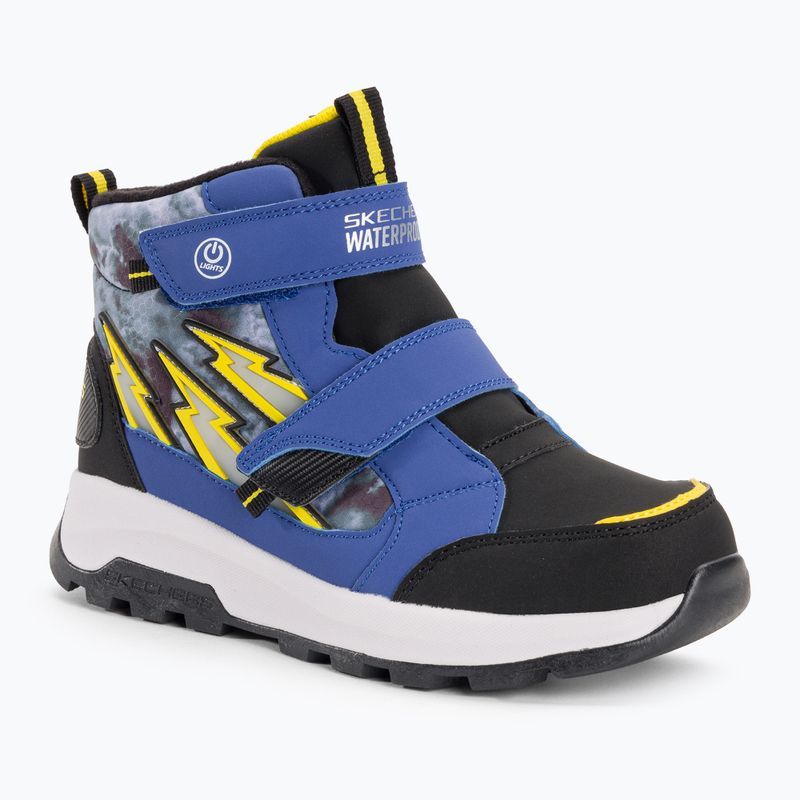 SKECHERS Storm Blazer Hydro Flash blau/schwarz Kinderturnschuhe