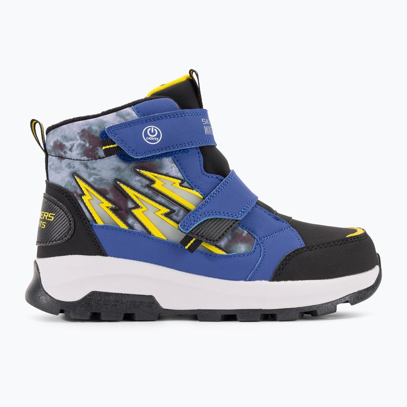 SKECHERS Storm Blazer Hydro Flash blau/schwarz Kinderturnschuhe 2