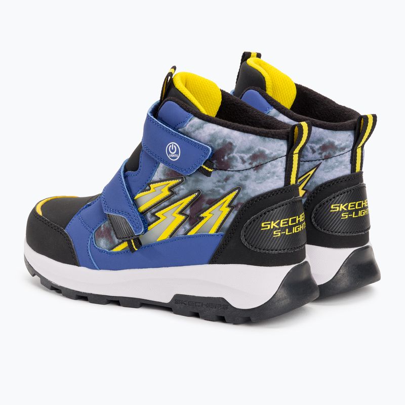 SKECHERS Storm Blazer Hydro Flash blau/schwarz Kinderturnschuhe 3
