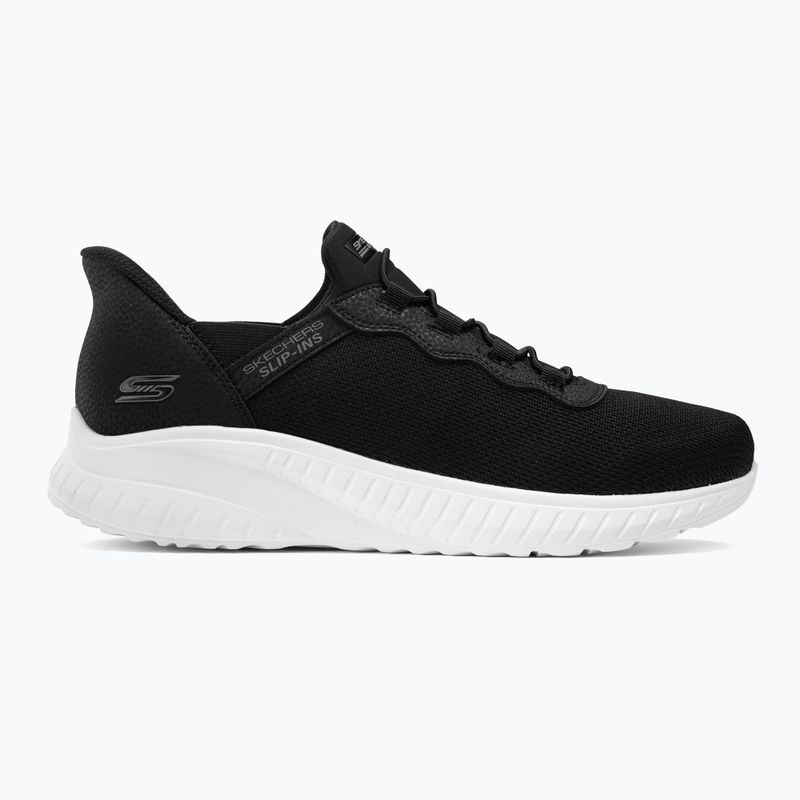 Herrenschuhe SKECHERS Slip-ins Bobs Squad Chaos Daily Hype schwarz 2
