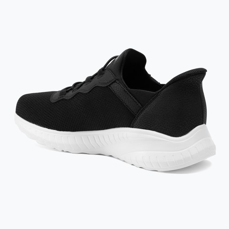 Herrenschuhe SKECHERS Slip-ins Bobs Squad Chaos Daily Hype schwarz 3