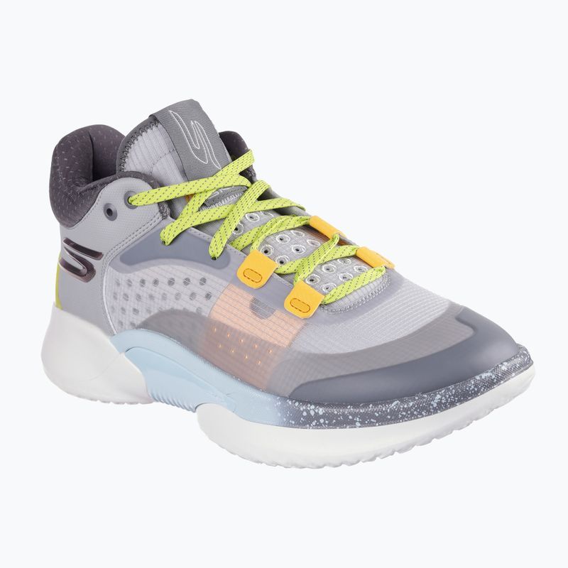 Basketballschuhe Herren SKECHERS SKX Resagrip gray/yellow 8