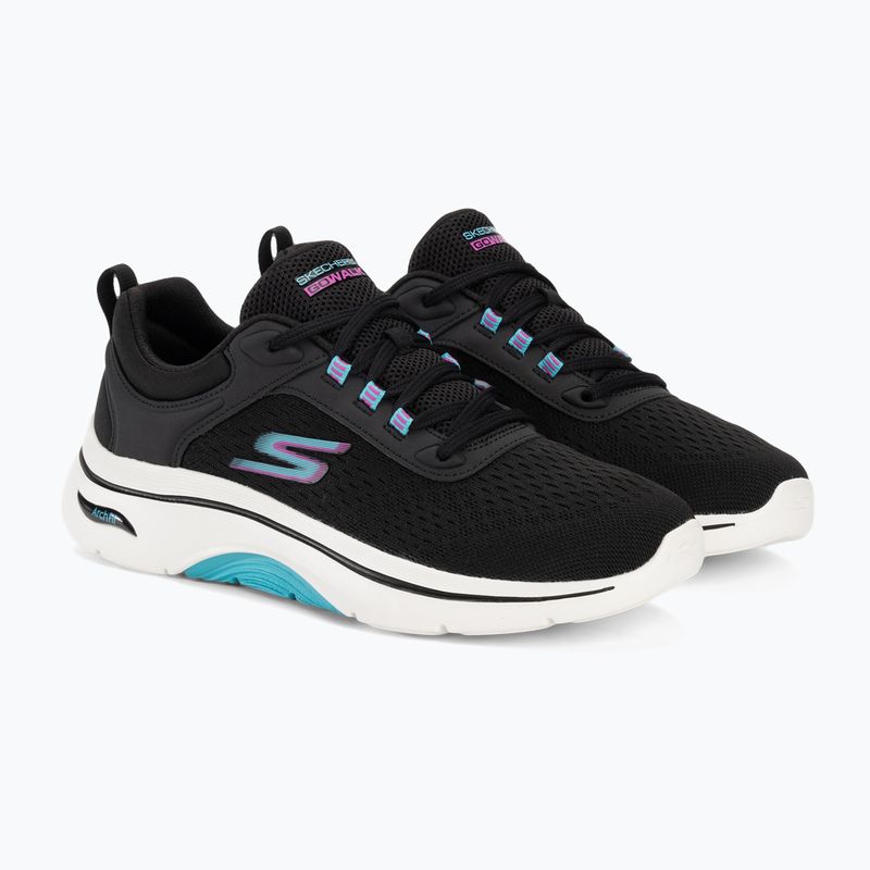 SKECHERS Damen Schuhe Go Walk Arch Fit 2.0 Balin schwarz/multi 5